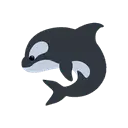 Orca cartoon animated emoji