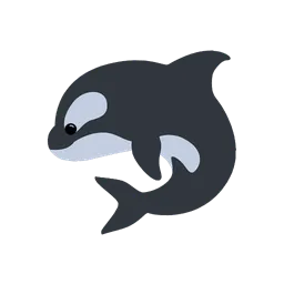 Orca animated emoji