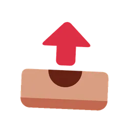 Outbox tray animated emoji