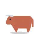 Ox cartoon animated emoji