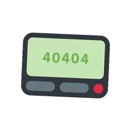Pager animated emoji