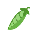 Pea pod cartoon animated emoji