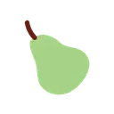 Pear cartoon animated emoji