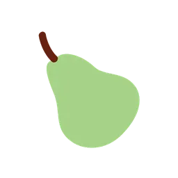 Pear animated emoji