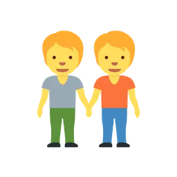 People holding hands animated emoji