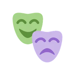 Performing arts animated emoji