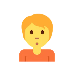Person pouting animated emoji