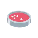 Petri dish cartoon animated emoji