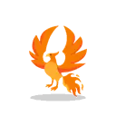 Phoenix cartoon animated emoji