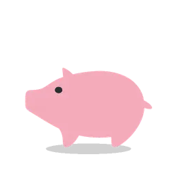 Pig animated emoji