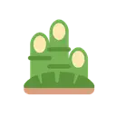 Pine decoration cartoon animated emoji
