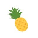 Pineapple cartoon animated emoji