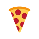 Pizza cartoon animated emoji