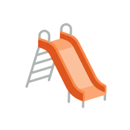 Playground slide animated emoji