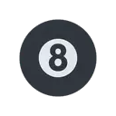 Pool 8 ball cartoon animated emoji