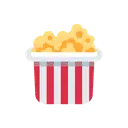 Popcorn cartoon animated emoji