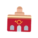 Post office cartoon animated emoji