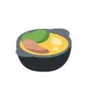 Pot of food cartoon animated emoji