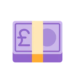 Pound banknote animated emoji