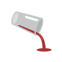 Pouring liquid animated emoji
