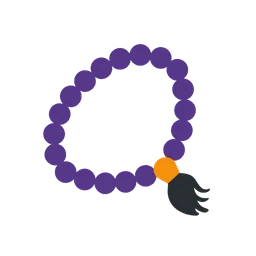 Prayer beads animated emoji