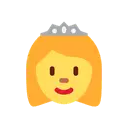 Princess cartoon animated emoji