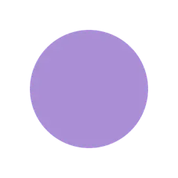 Purple circle animated emoji