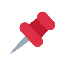 Pushpin animated emoji
