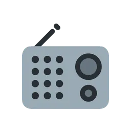 Radio animated emoji