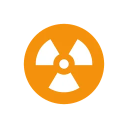 Radioactive animated emoji