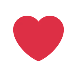 Red heart animated emoji