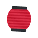 Red paper lantern cartoon animated emoji