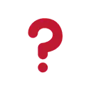 Red question mark cartoon animated emoji