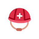 Rescue worker’s helmet cartoon animated emoji