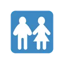 Restroom cartoon animated emoji