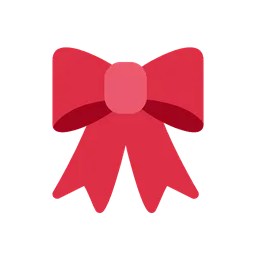 Ribbon animated emoji