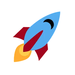 Rocket animated emoji