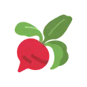 Root vegetable cartoon animated emoji