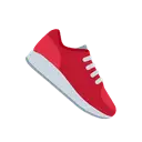 Running shoe cartoon animated emoji