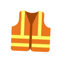 Safety vest cartoon animated emoji
