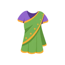 Sari animated emoji