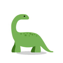 Sauropod animated emoji