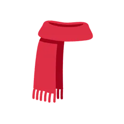Scarf animated emoji