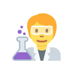 Scientist animated emoji