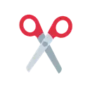Scissors cartoon animated emoji