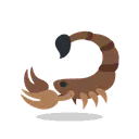 Scorpion cartoon animated emoji