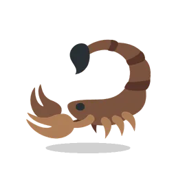 Scorpion animated emoji