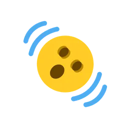 Shaking face animated emoji