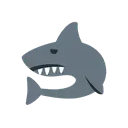 Shark cartoon animated emoji