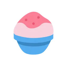 Shaved ice animated emoji